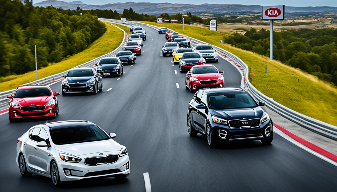 What brand tyres does Kia use?