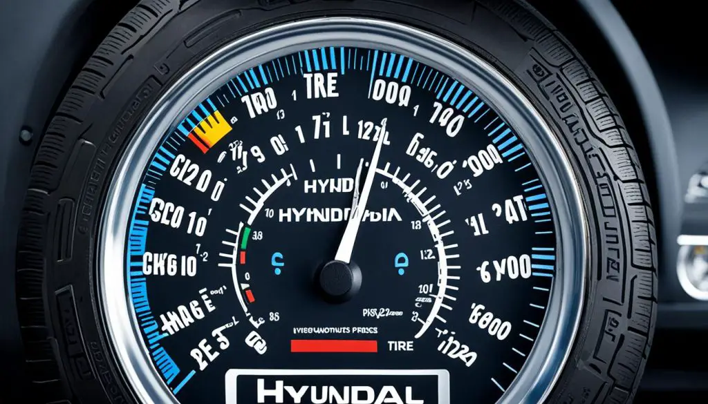 hyundai tire pressure guide