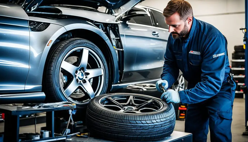 mercedes tire replacement