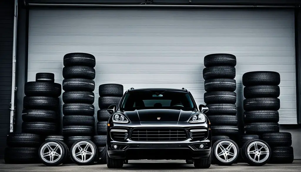 porsche cayenne wheel and tire packages