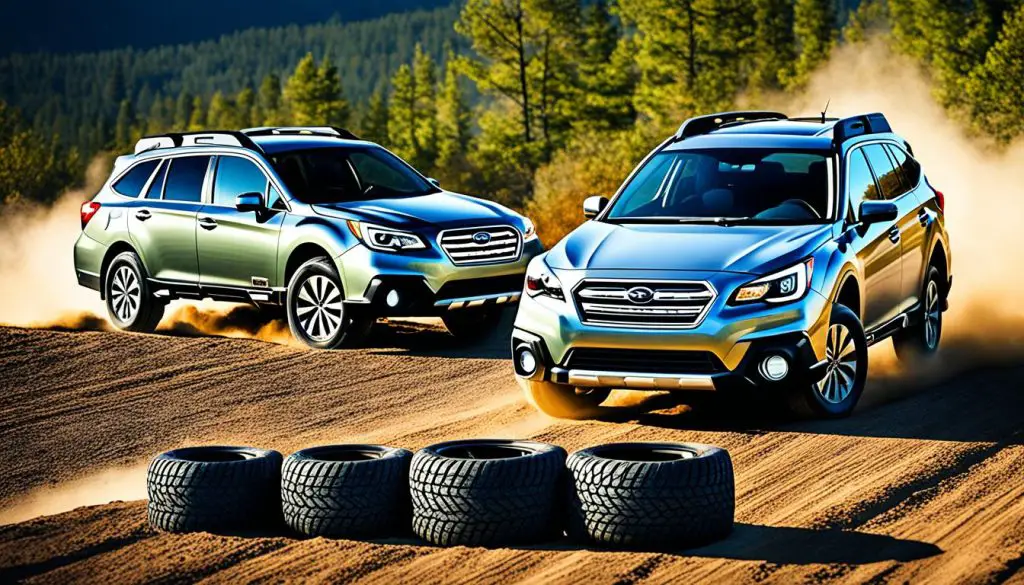 subaru outback tire dimensions