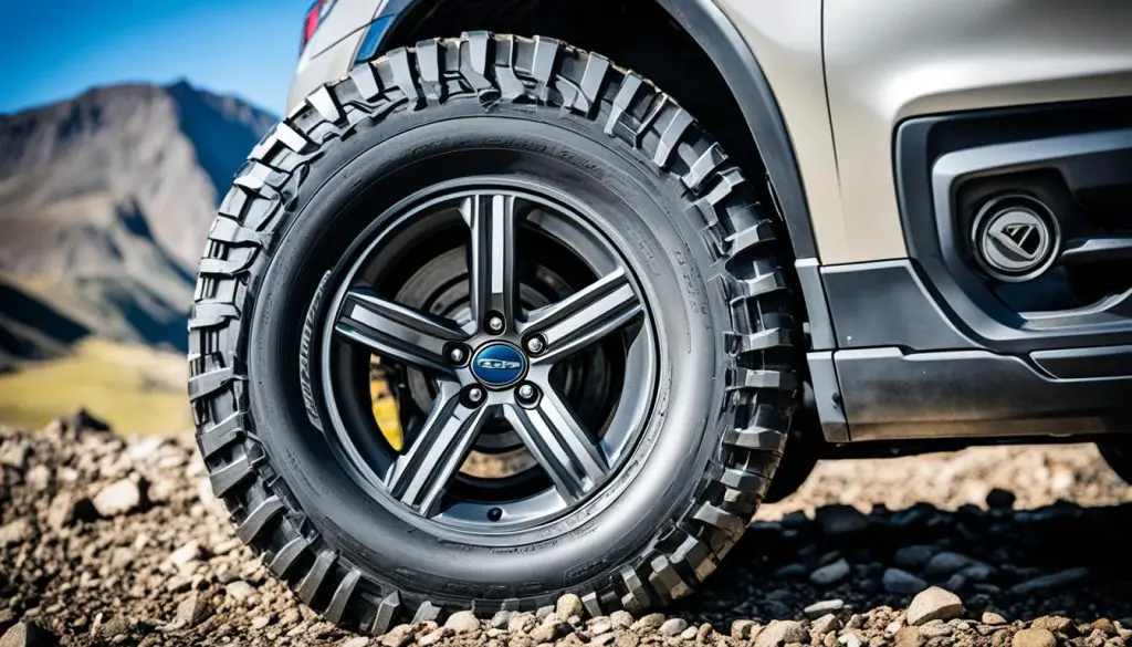 subaru outback tires size