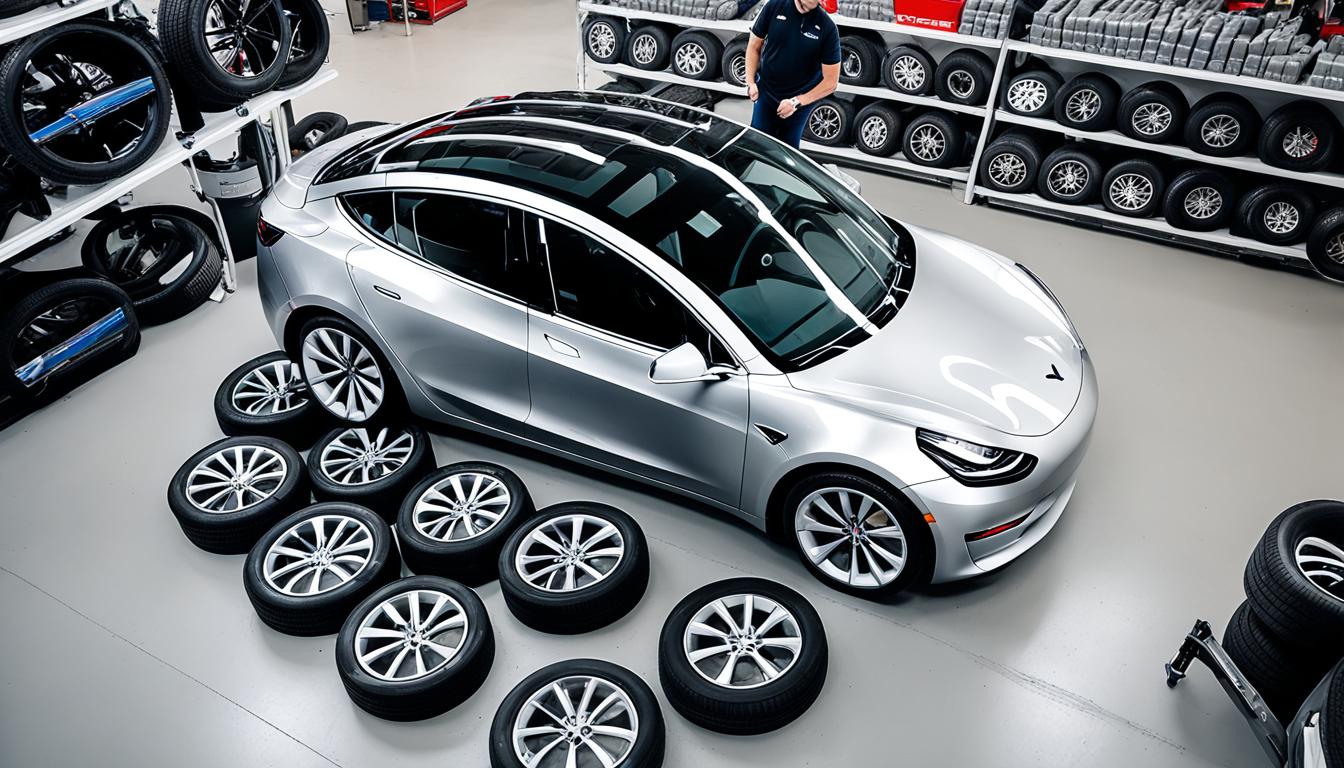 tesla approved tires