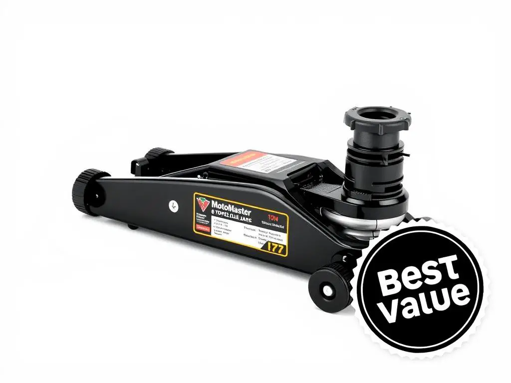 Best value bottle jack - MotoMaster 6-Ton Bottle Jack from Canadian Tire