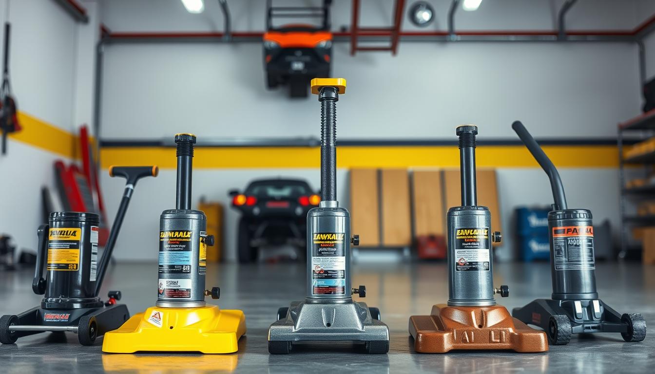Collection of the best floor jacks for cars and trucks featured in this guide Collection of the best floor jacks for cars and trucks featured in this guide