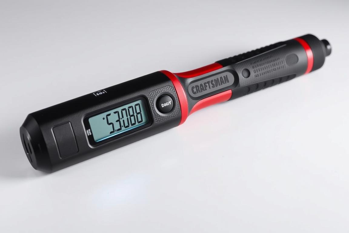 Craftsman CMMT99434 Digital Torque Wrench with LCD display