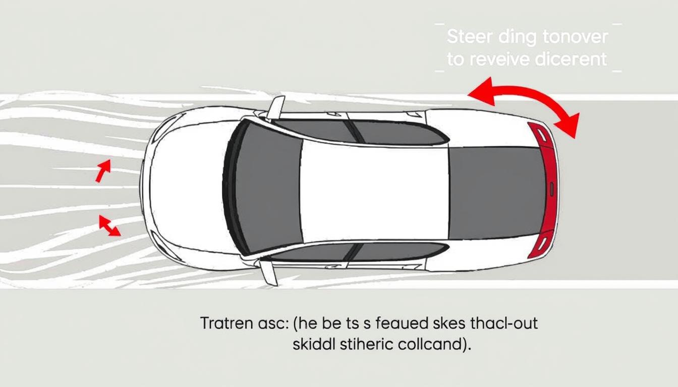 Diagram showing proper technique for handling a skid