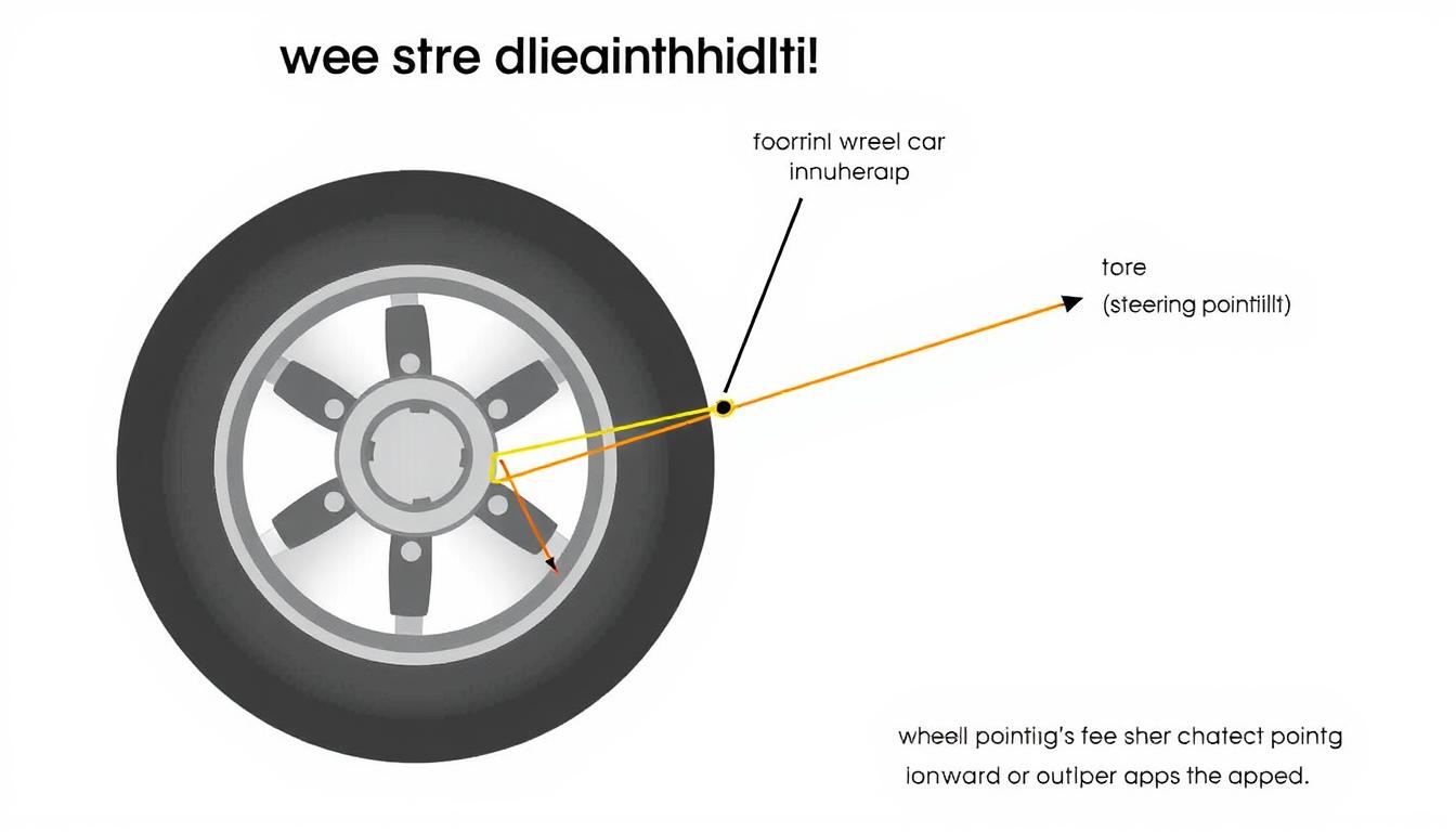 Diagram showing the three main alignment angles: camber, caster, and toe