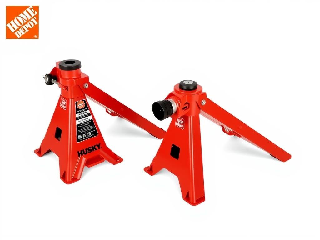 Husky 3-Ton Jack Stands from Home Depot