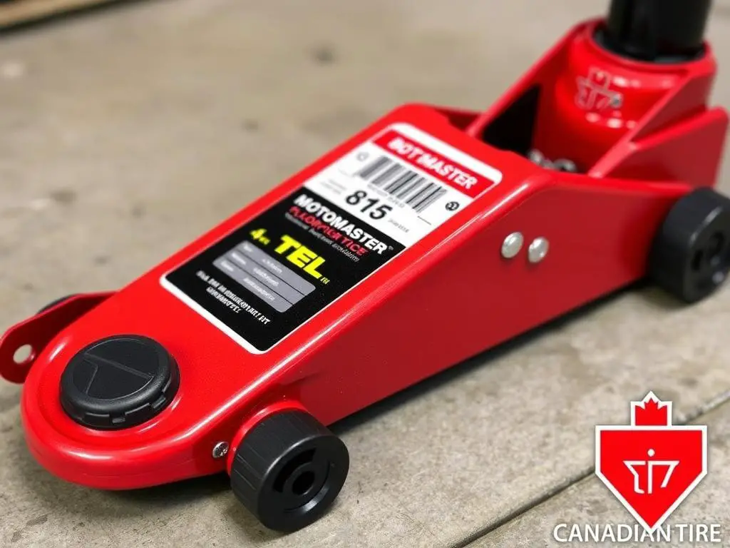 MotoMaster low profile floor jack from Canadian Tire MotoMaster low profile floor jack from Canadian Tire