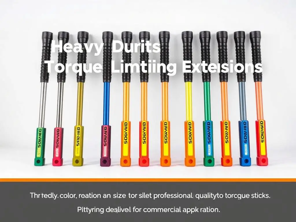 OEMTOOLS Heavy Duty Torque Limiting Extensions set for truck applications
