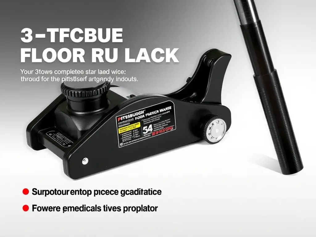 Pittsburgh Automotive 3-Ton Floor Jack - best budget floor jack for cars and trucks Pittsburgh Automotive 3-Ton Floor Jack - best budget floor jack for cars and trucks