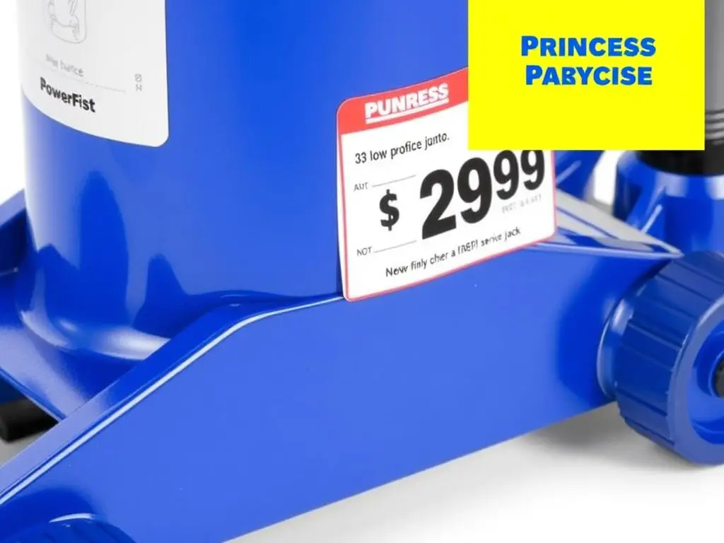 PowerFist low profile floor jack from Princess Auto PowerFist low profile floor jack from Princess Auto
