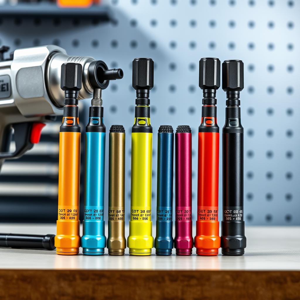 Torque stick set for impact wrench