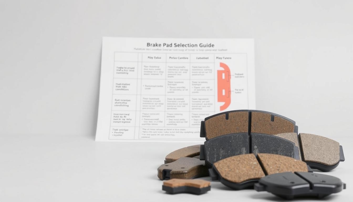brake pad selection guide
