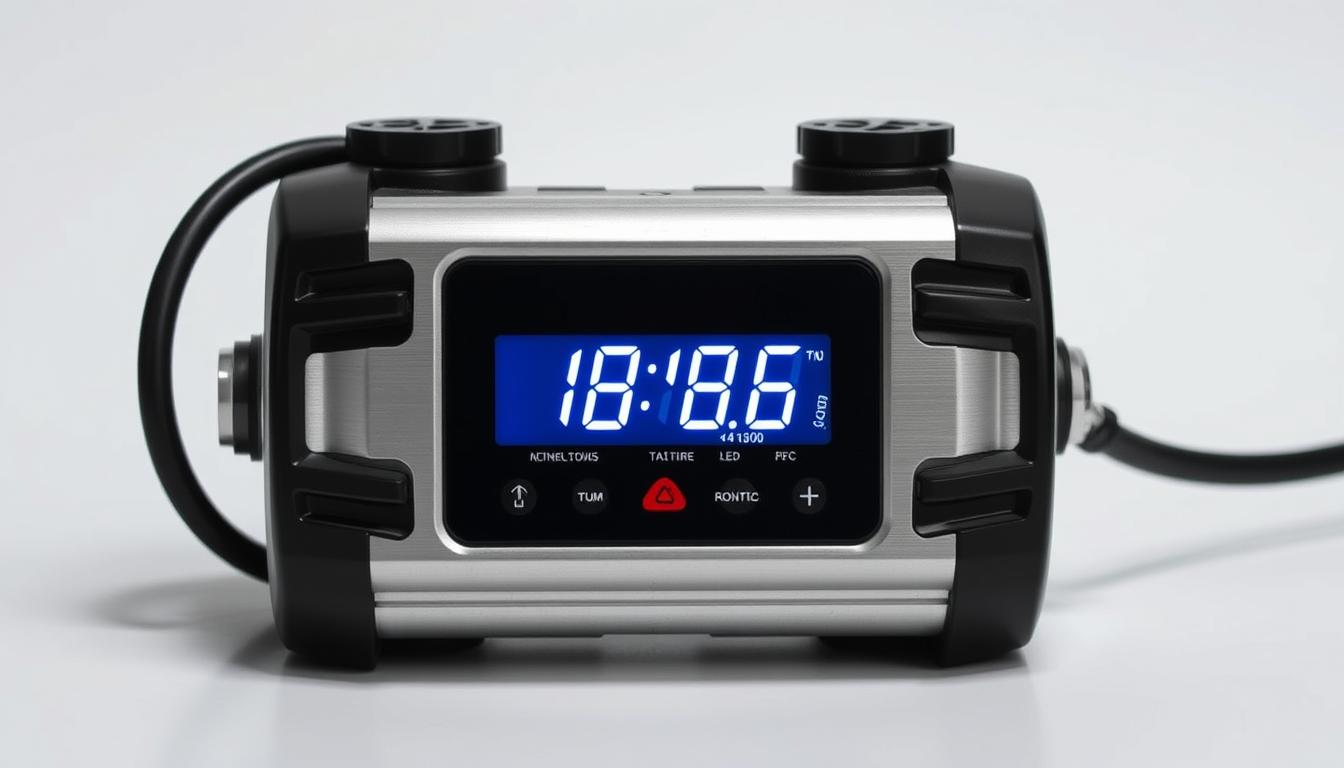 digital inflator with LED screen