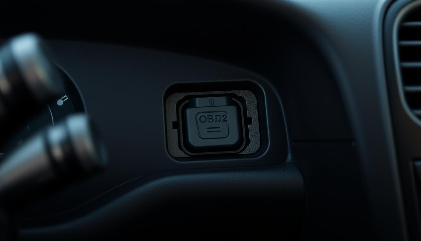 OBD2 port location in vehicle